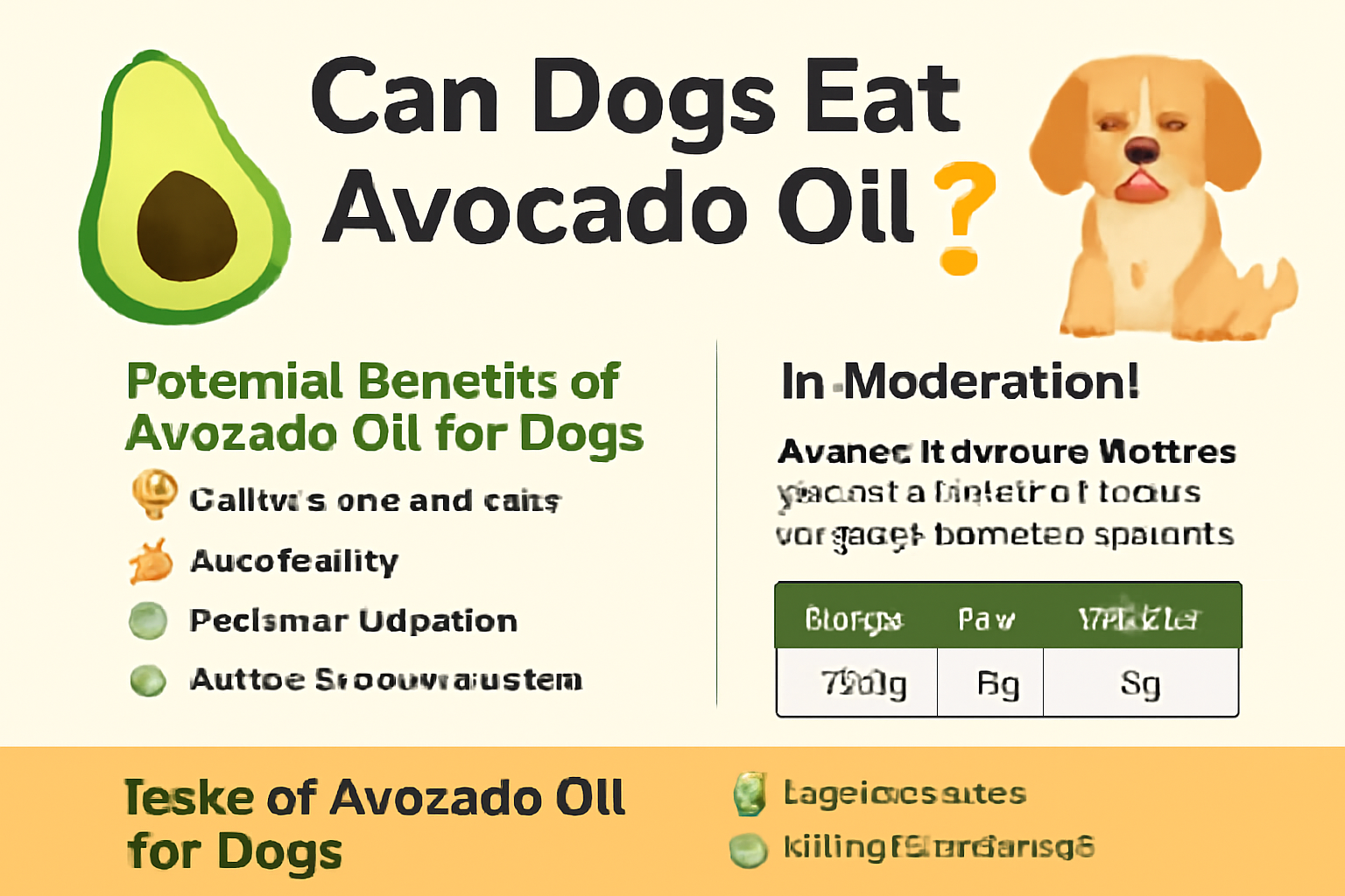 Can Dogs Eat Avocado Oil