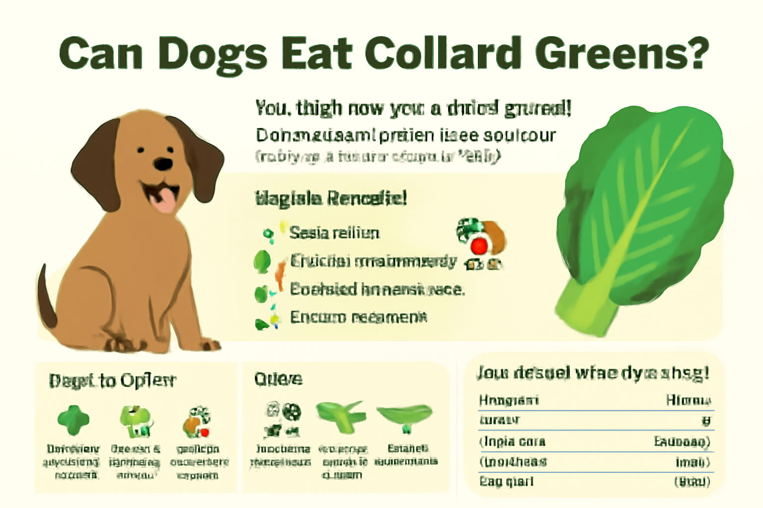 Can Dogs Eat Collard Greens