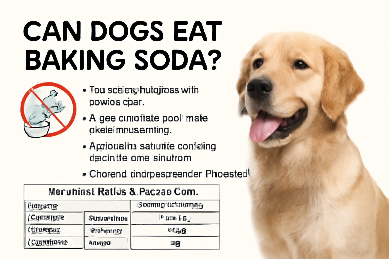 Can Dogs Eat Baking Soda