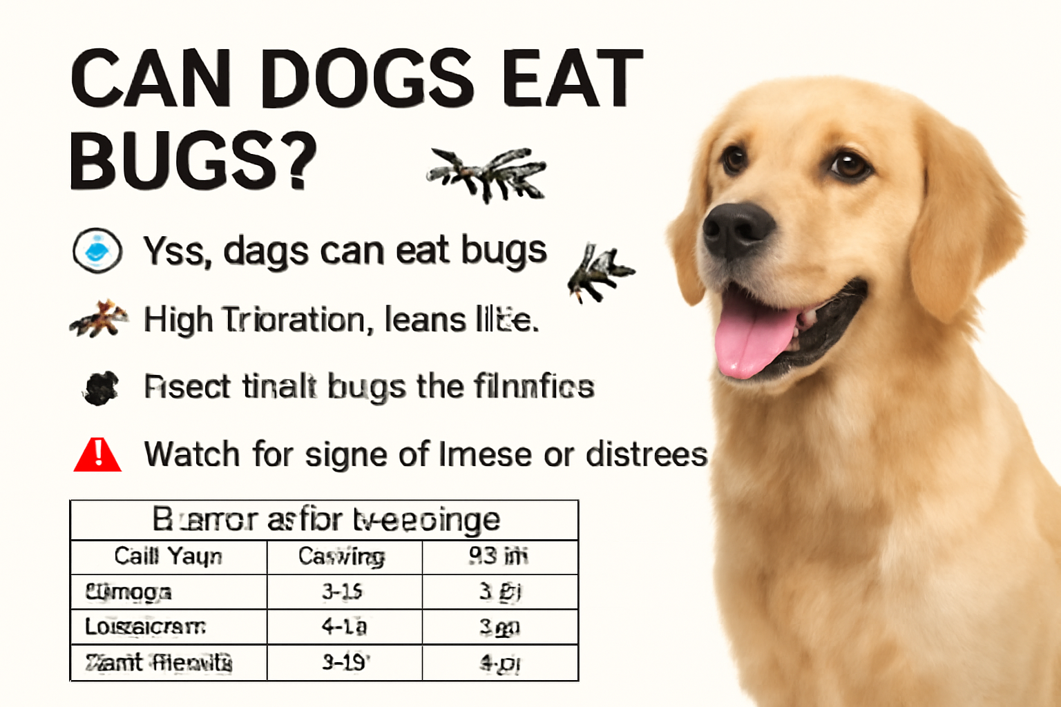Can Dogs Eat Bugs