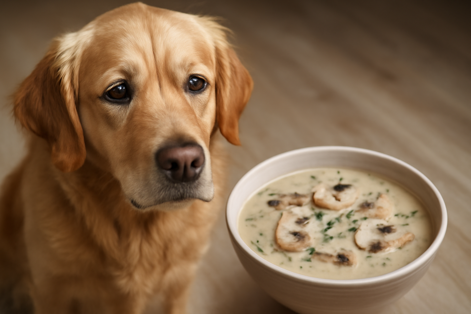 Can Dogs Eat Mushroom Soup