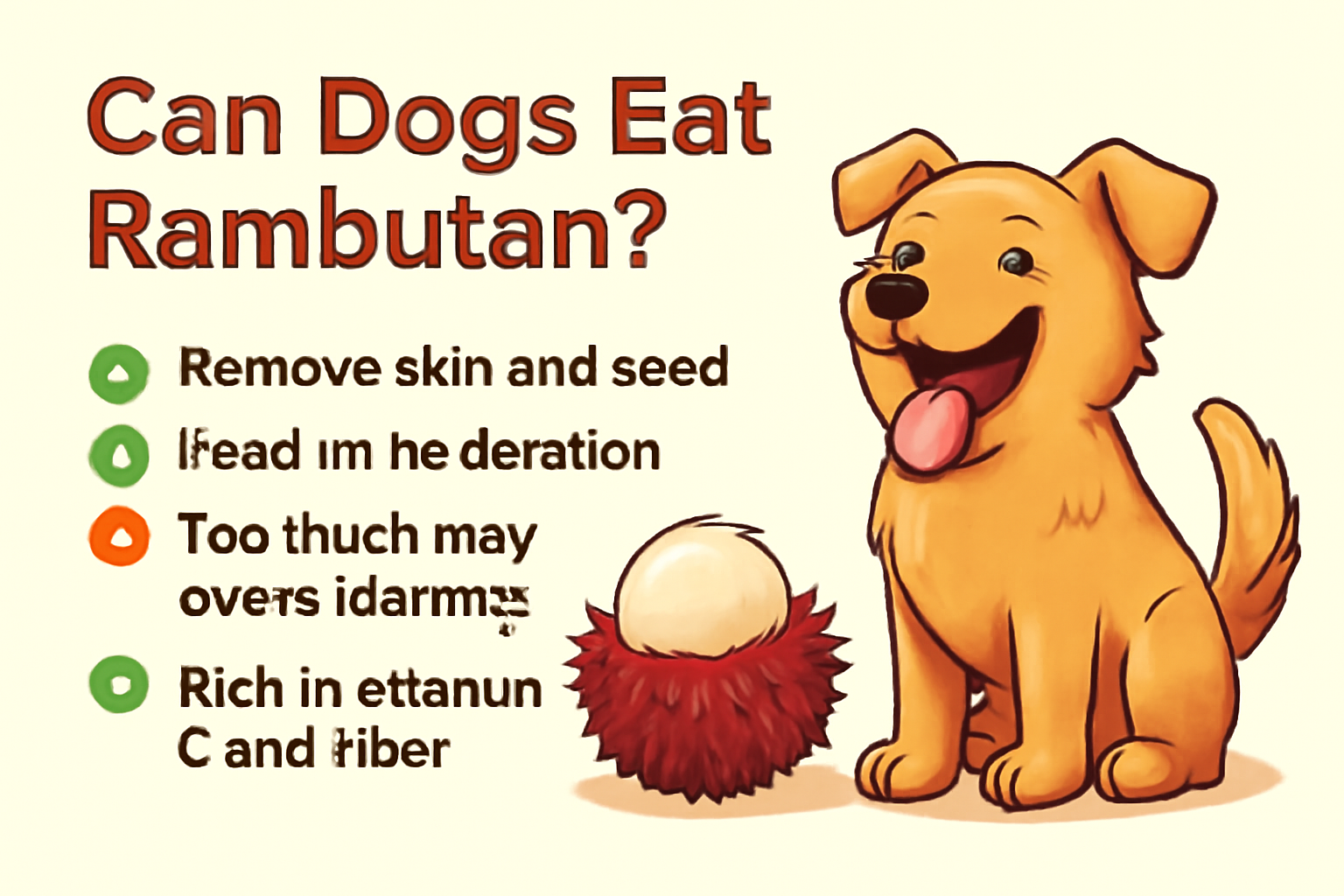 Can Dogs Eat Rambutan