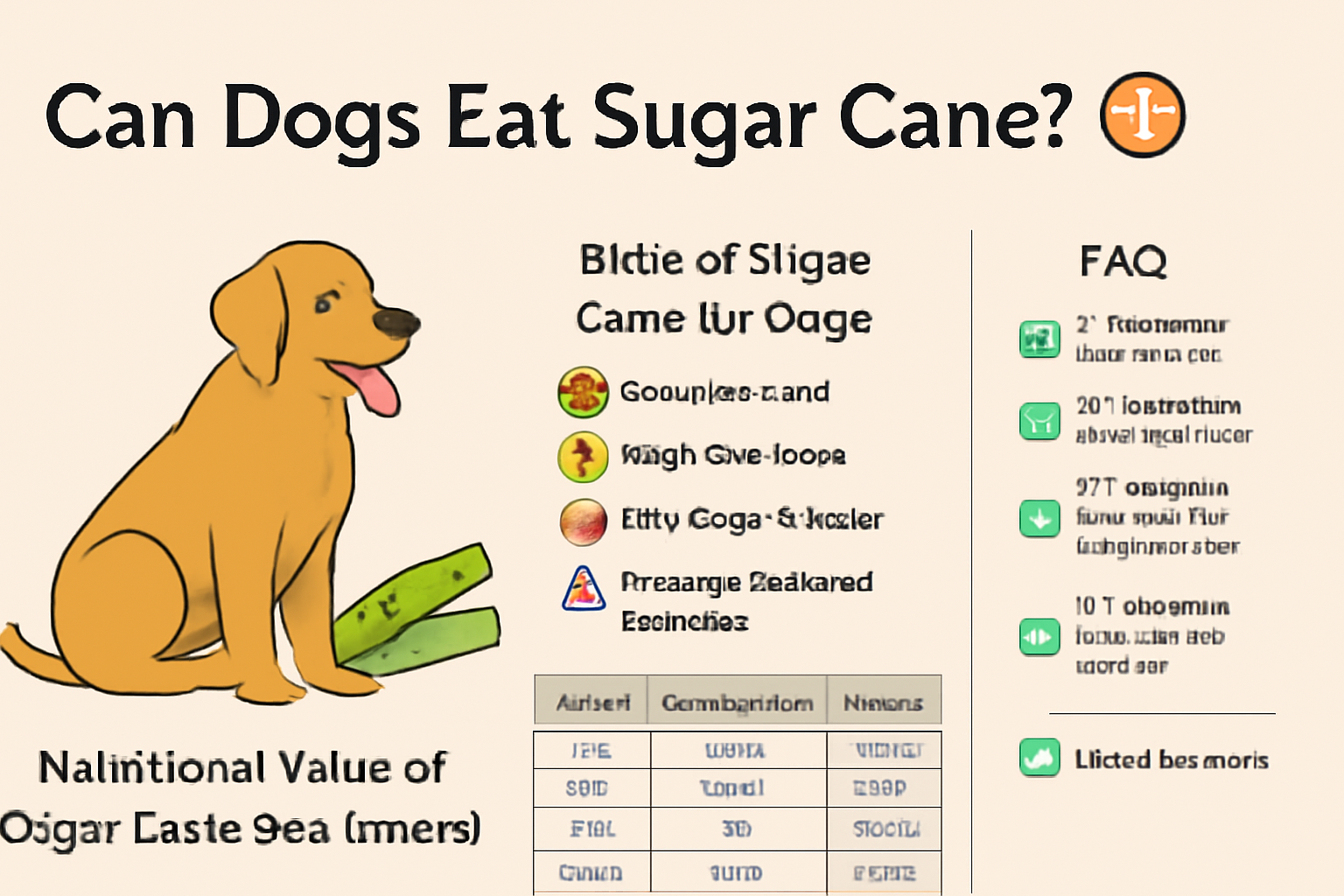 Can Dogs Eat Sugar Cane