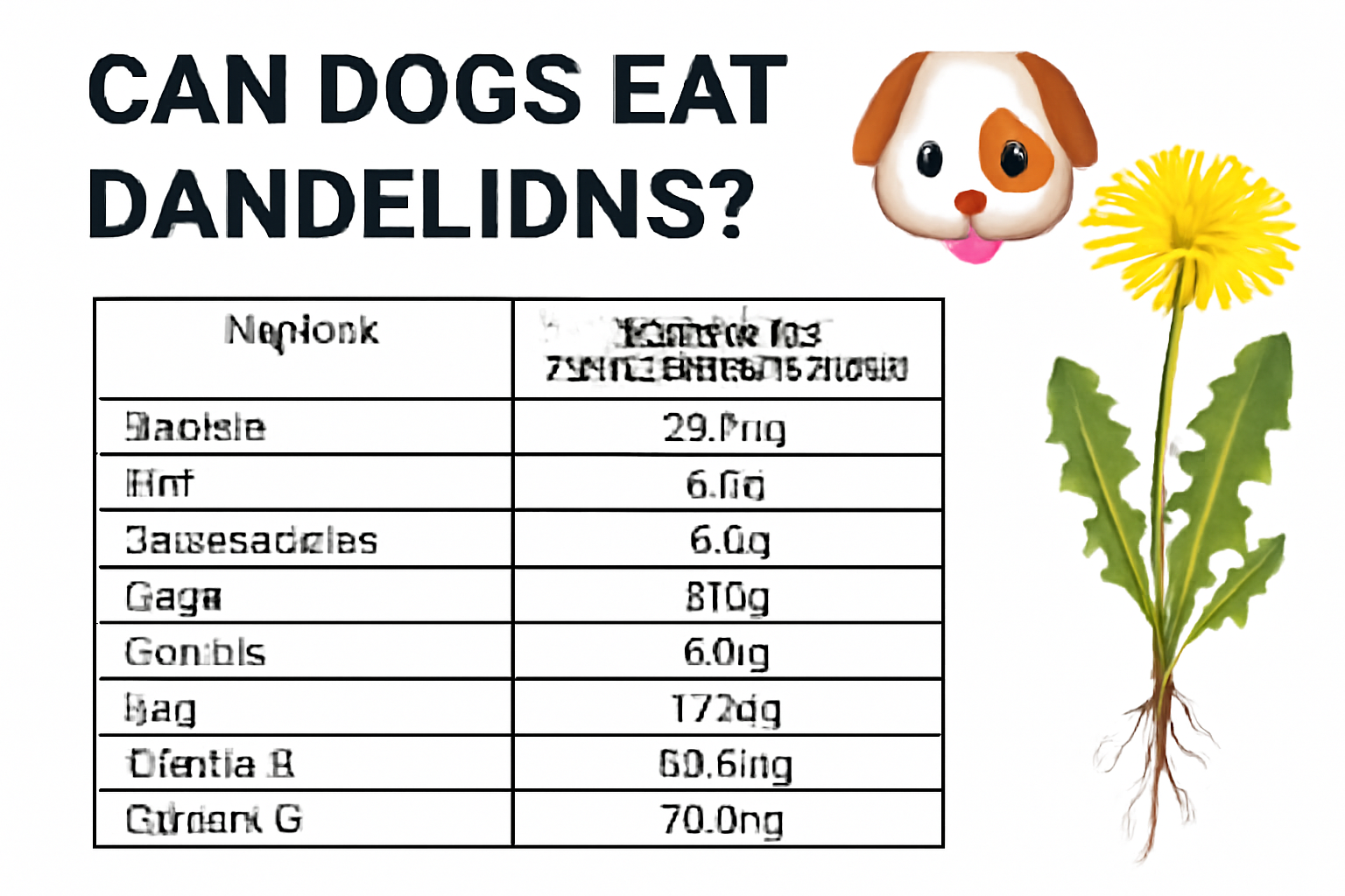 Can Dogs Eat Dandelions