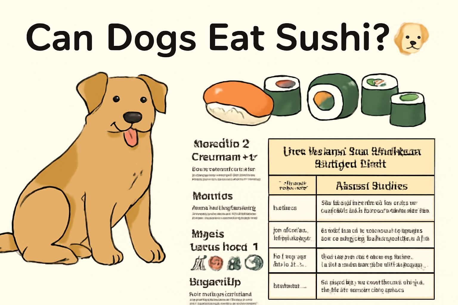 Can Dogs Eat Sushi