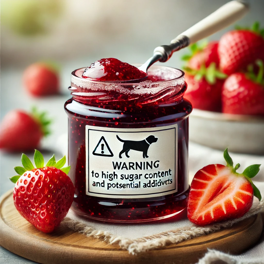 Can dogs eat strawberry jam
