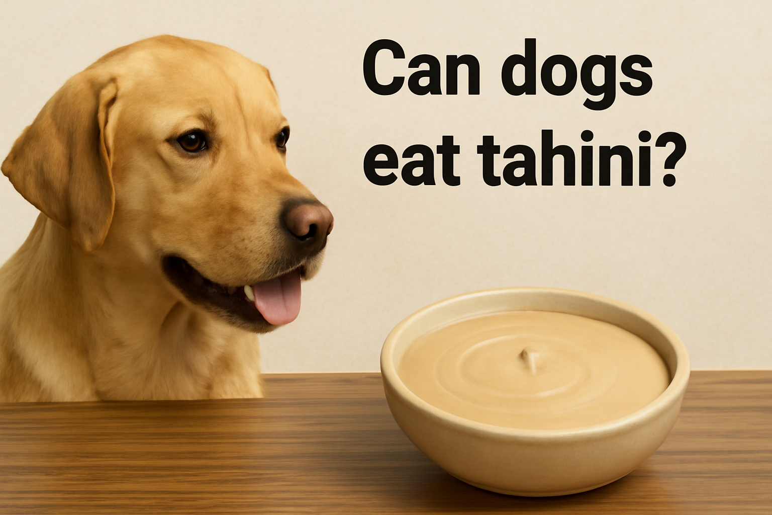 Can Dogs Eat Tahini