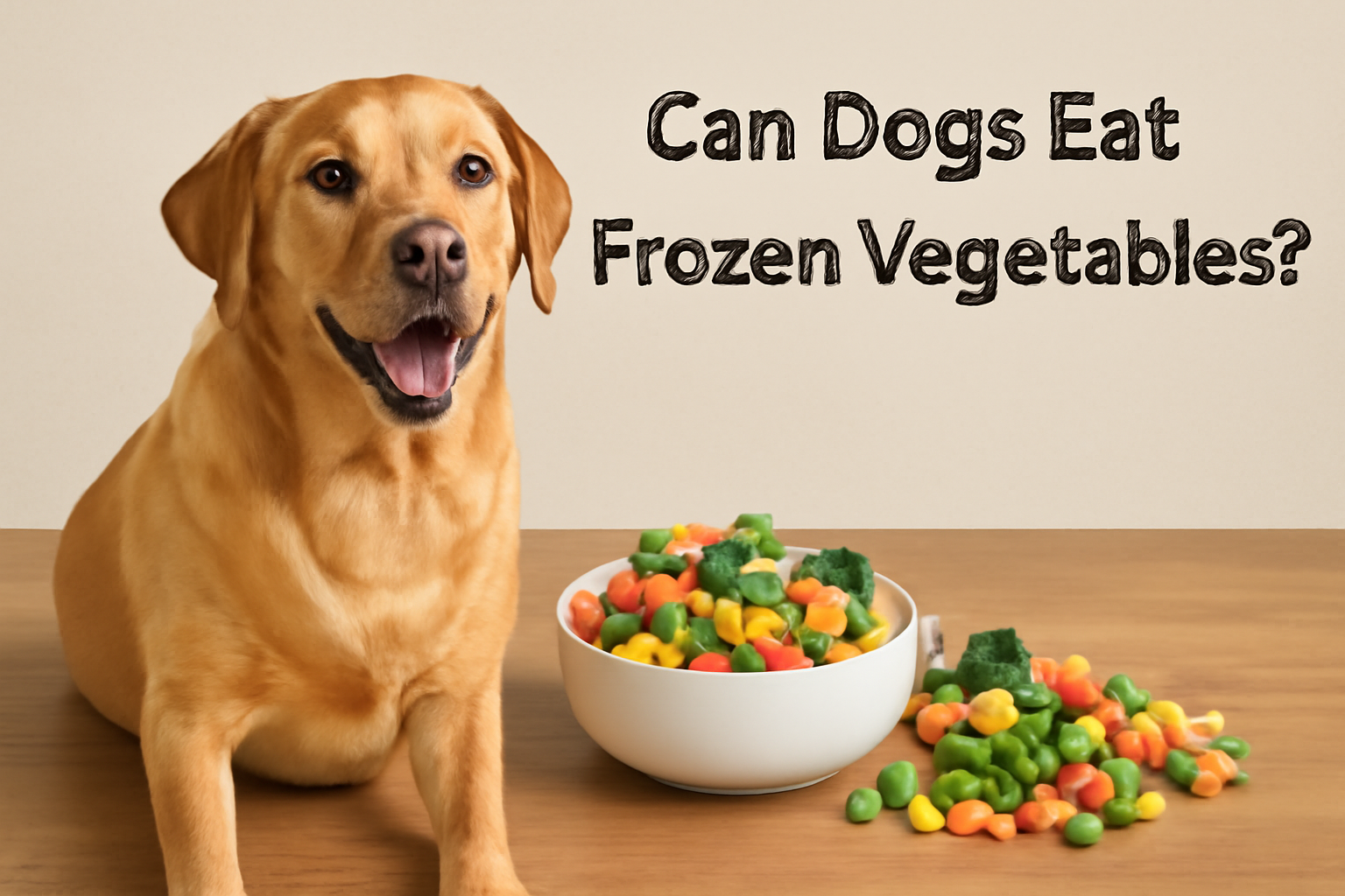 Can Dogs Eat Frozen Vegetables
