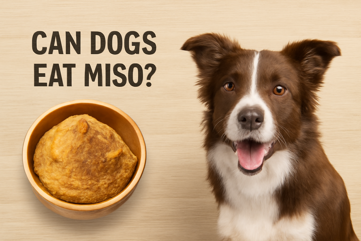 Can Dogs Eat Miso