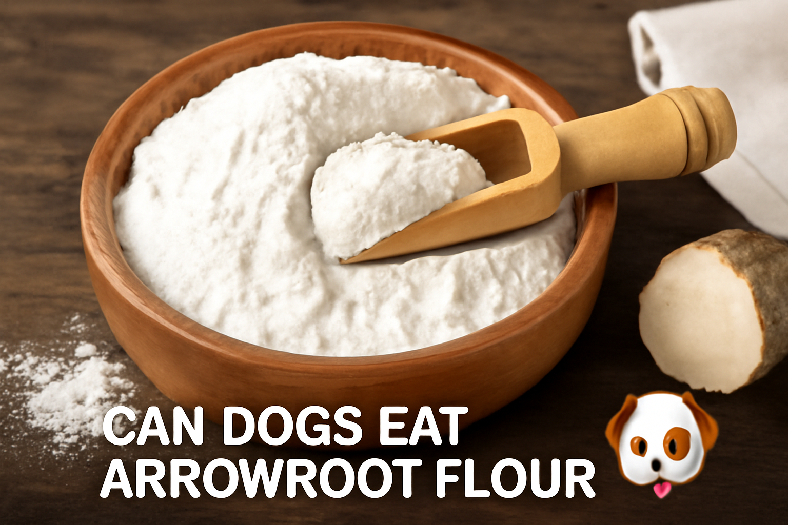 Can Dogs Eat Arrowroot Flour
