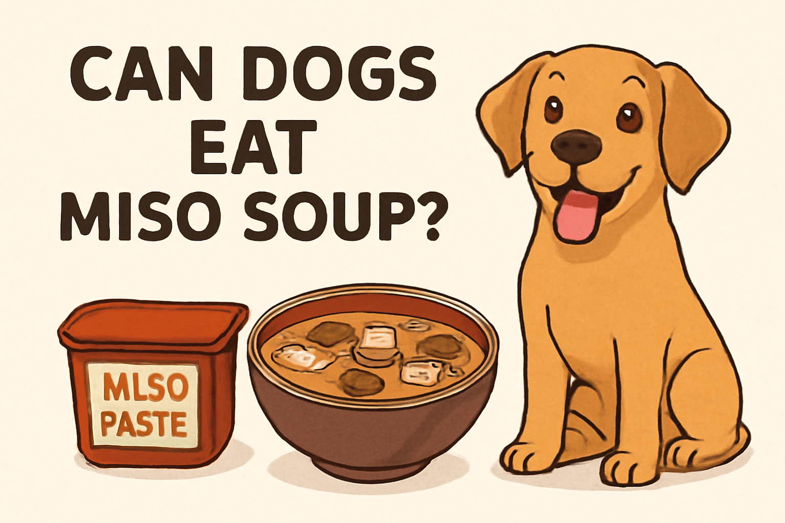 Can Dogs Eat Miso Soup