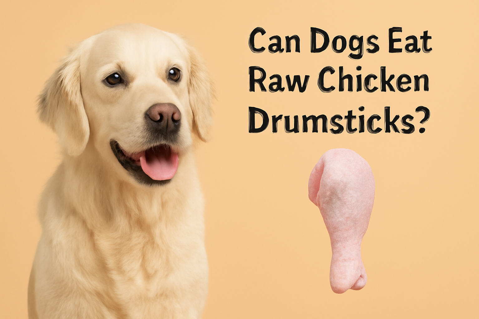 Can Dogs Eat Raw Chicken Drumsticks