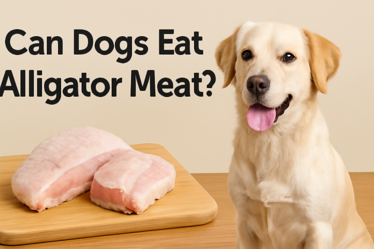 Can Dogs Eat Alligator Meat?
