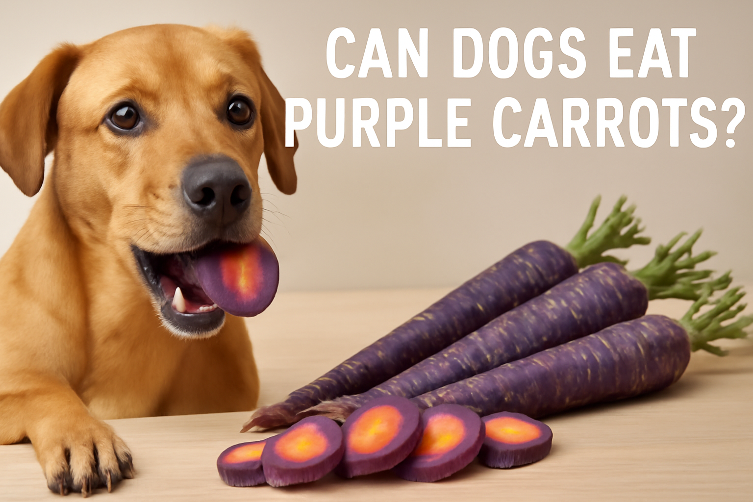 Can Dogs Eat Purple Carrots