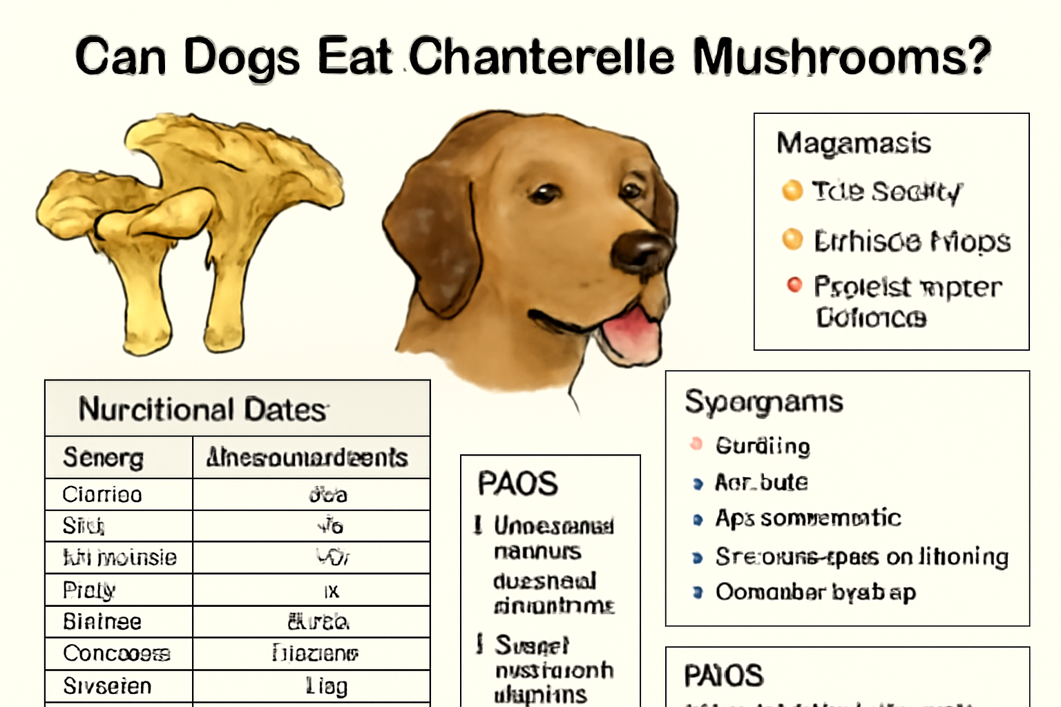 Can Dogs Eat Chanterelle Mushrooms